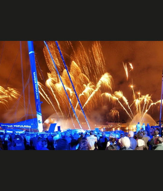 Un feu d'artifice &eacute;blouissant