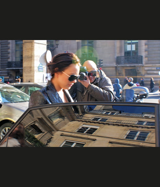 Lindsay Lohan &agrave; Paris