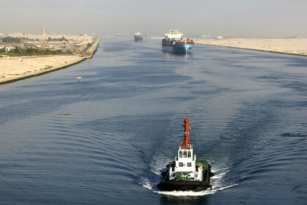 Le canal de Suez, un chantier pharaonique