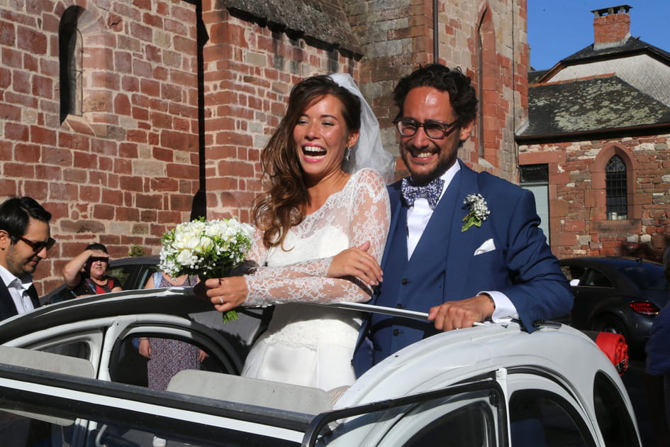 Le mariage de Thomas Hollande et Emilie Broussouloux en images