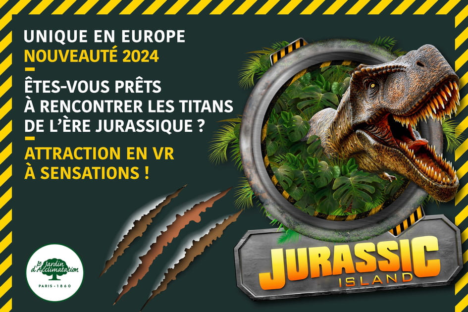 Les dinosaures envahissent le Jardin d'Acclimatation