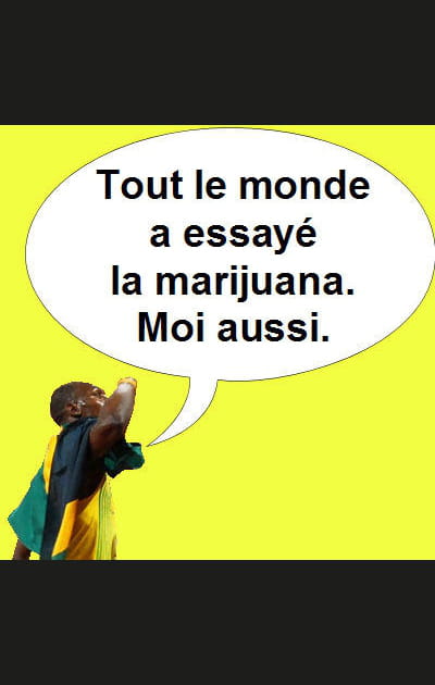 Usain Bolt et la marijuana