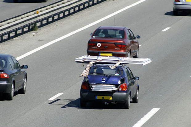 Un départ en vacances chargé