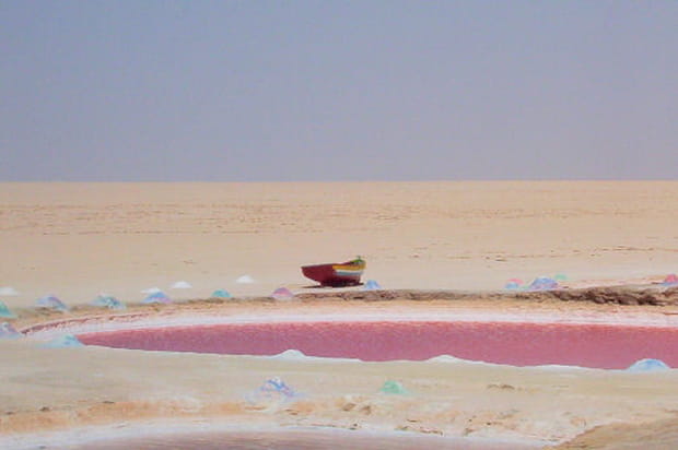 Lac de sel près de Tozeur