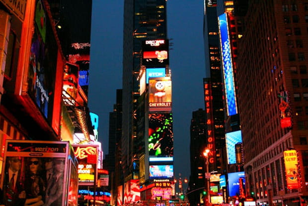 Times Square by night