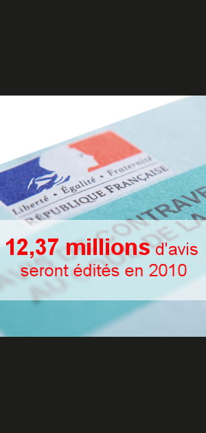 4,72&nbsp;millions &euro; pour imprimer les&nbsp;contraventions