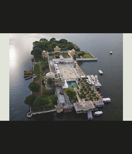 Les palais flottants d'Udaipur