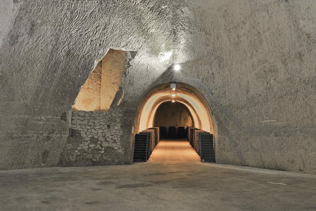 La nef blanche d'une crayère, Colline St Nicaise
