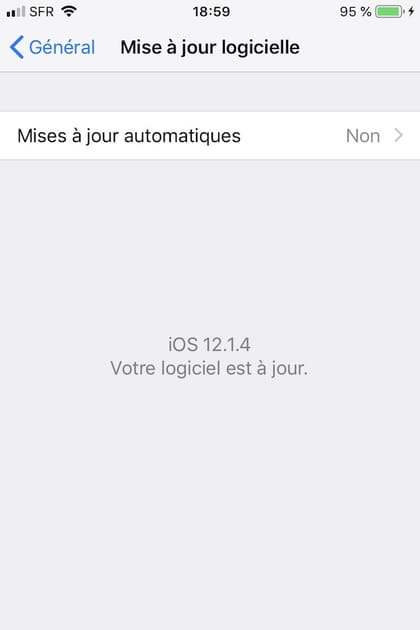 Effectuez les mises &agrave; jour depuis un ordinateur