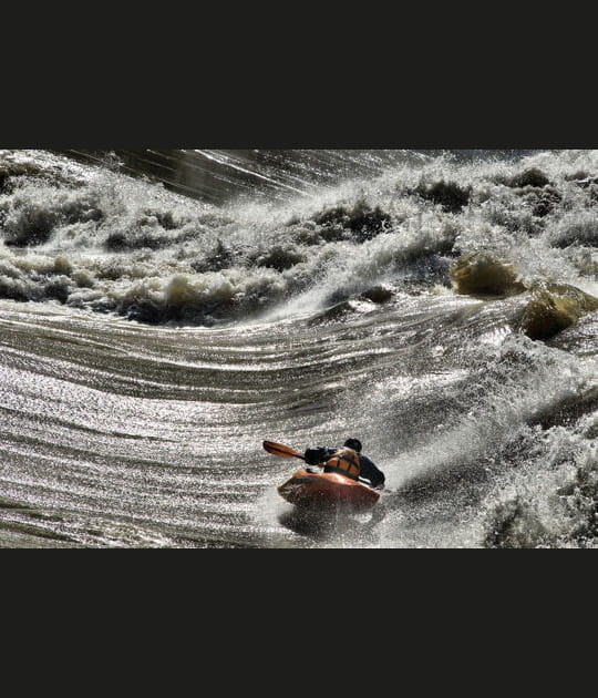 Face &agrave; la vague