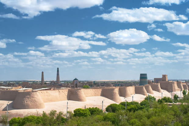 La ville intérieure d'Itchan Kala