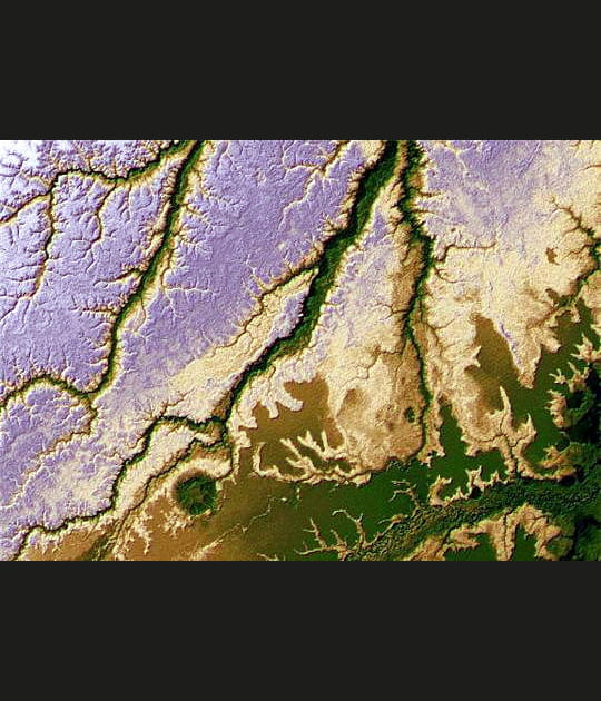 Topographie de la Bolivie