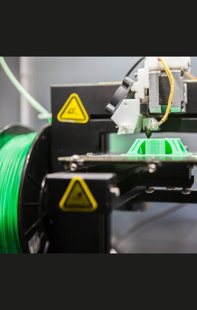 La taille de l'objet est limit&eacute;e par celle de la machine