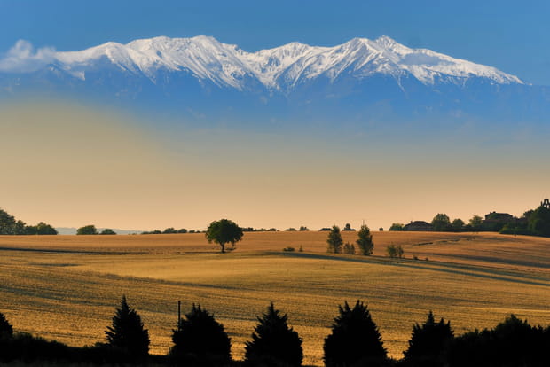 La chaîne des Pyrénées