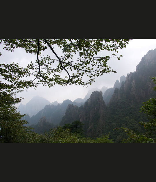 Les montagnes sacr&eacute;es de Huang Shan