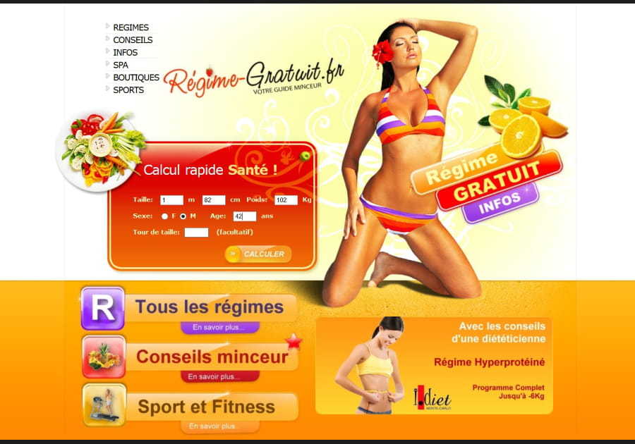 Regime-gratuit.fr, pour avoir une cure personnalis&eacute;e