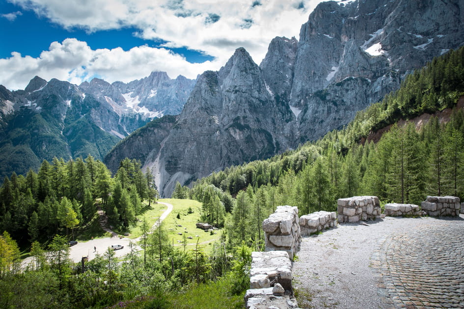 Col de Vr&scaron;ič, le plus haut col routier de Slov&eacute;nie