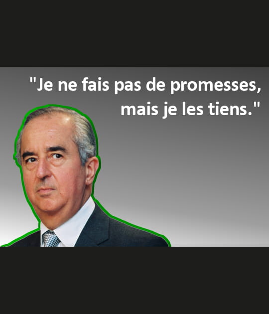 Edouard Balladur fait ce qu'il ne dit pas