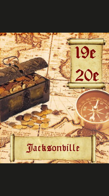 Le tr&eacute;sor de la ville fant&ocirc;me de&nbsp;Jacksonville