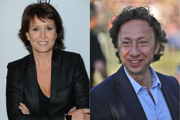 Carole Rousseau et Stéphane Bern