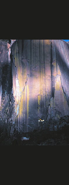 L'imposant massif du Tsaranoro