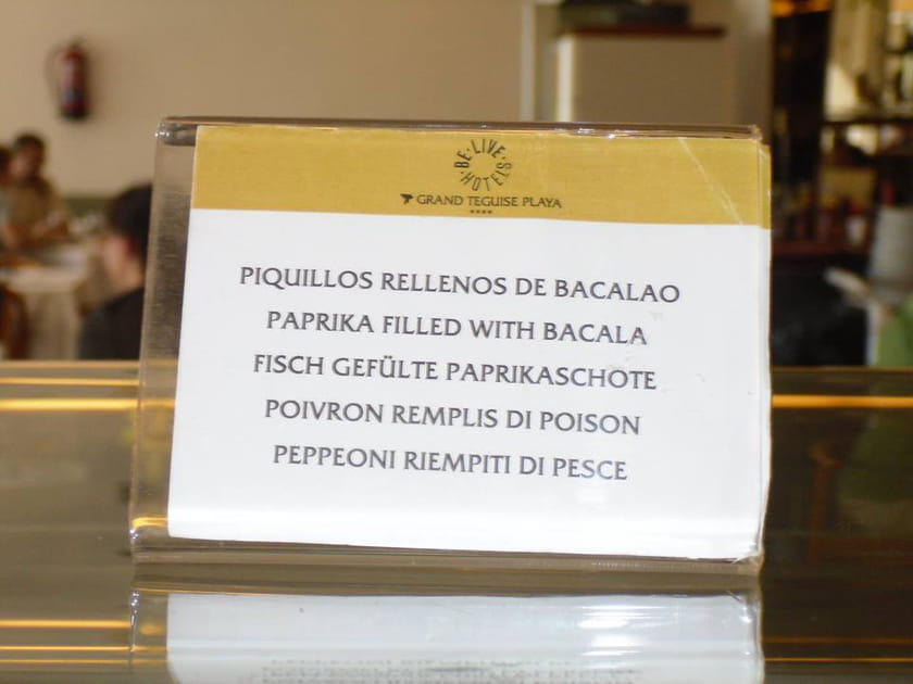 Au menu : &quot;des poivrons remplis di poison&quot;