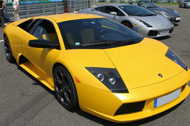 Zoom sur la Lamborghini Murcielago