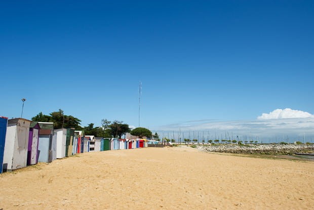 La plage de la Boirie sur l'île d'Oléron (Charente-Maritime)