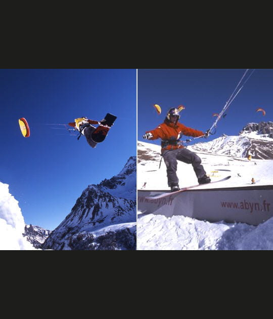 Le snowkite