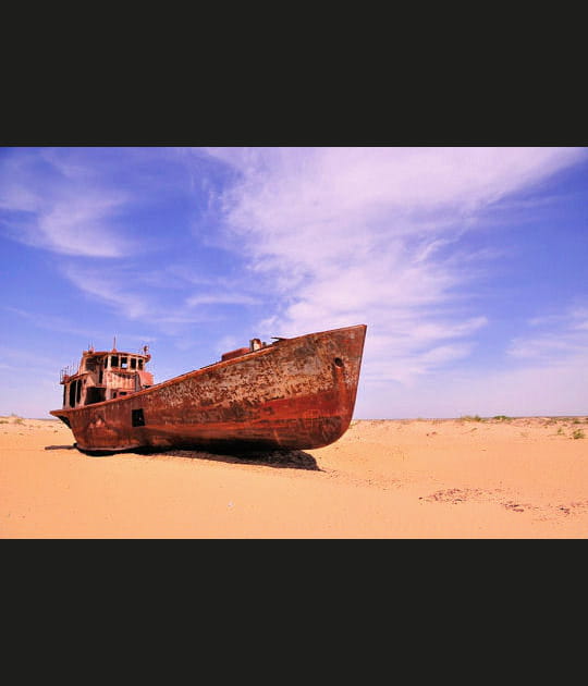 Navire de la flotte de p&ecirc;che de Moynaq
