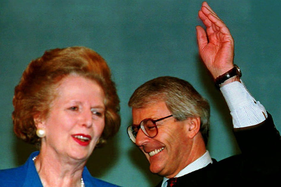La rel&egrave;ve John Major