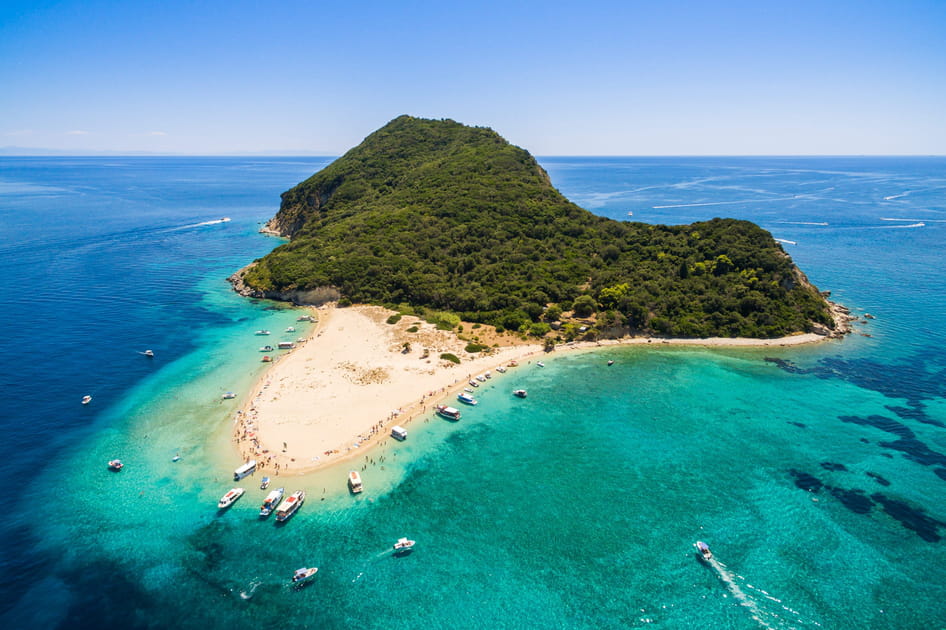 Marathonisi, &quot;l'&icirc;le aux tortues&quot; de Zante