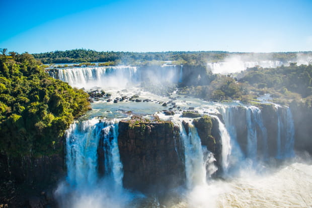 Les chutes d'Iguazu
