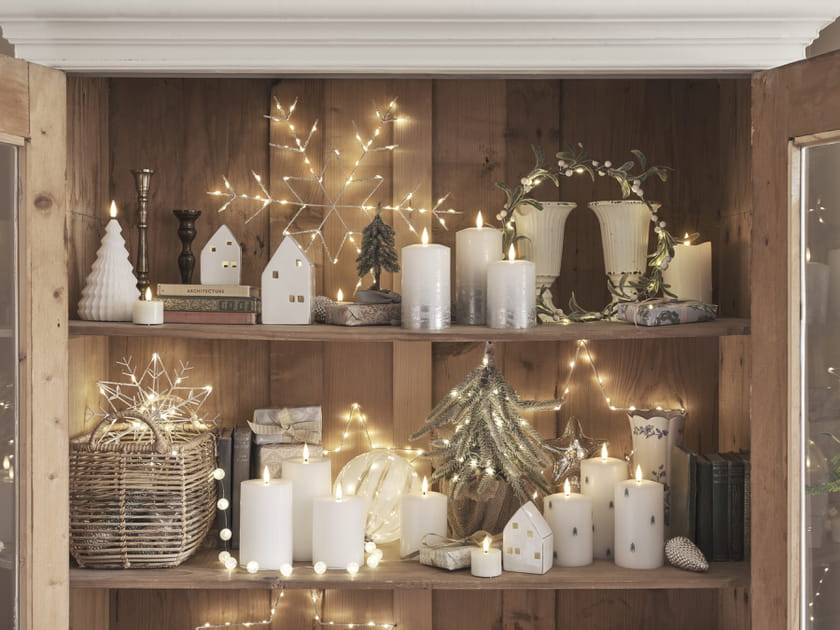 Pour une d&eacute;co de No&euml;l r&eacute;ussie, misez sur les bougies