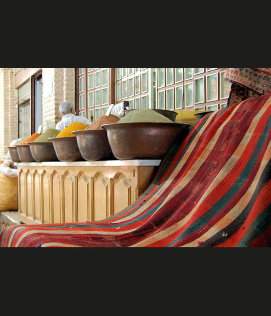 Le bazar de Shiraz