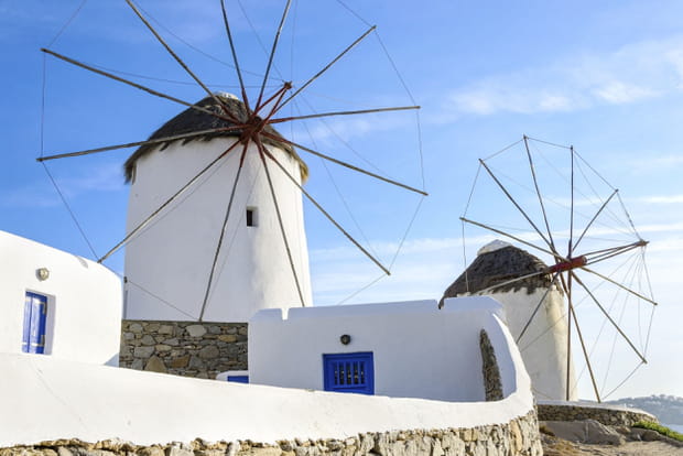 Mykonos, une île dans le vent