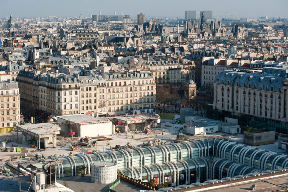 Les travaux en avril 2012
