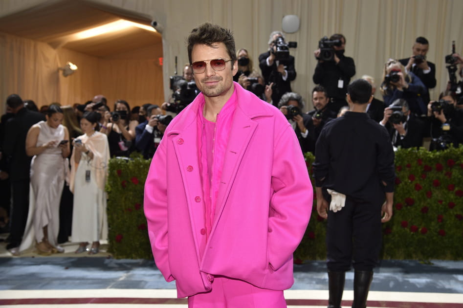 Sebastian Stan tout en rose