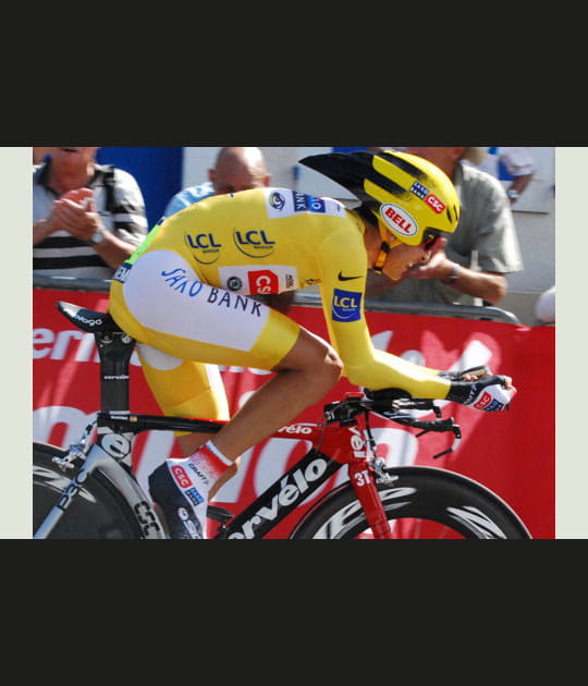 Carlos Sastre, vainqueur du Tour de France