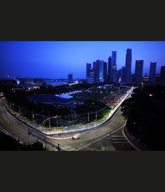 Premier GP nocturne &agrave; Singapour