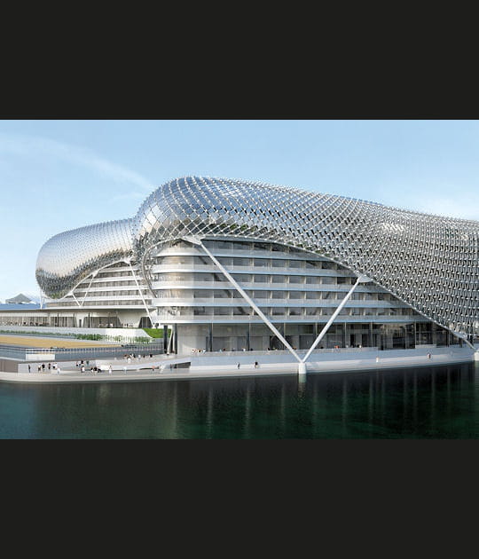 D'autres installations sur Yas Marina Island