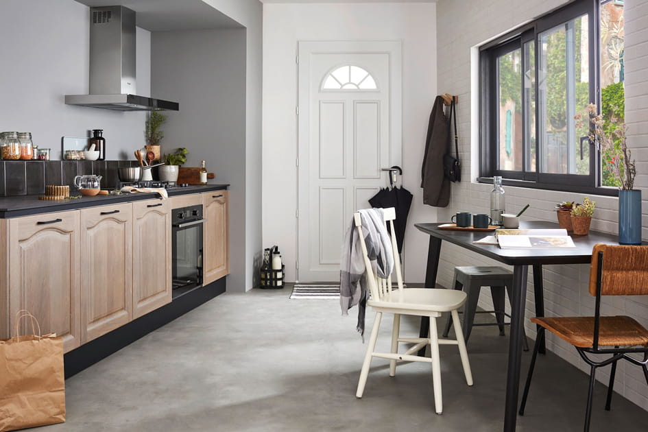 Une cuisine en longueur