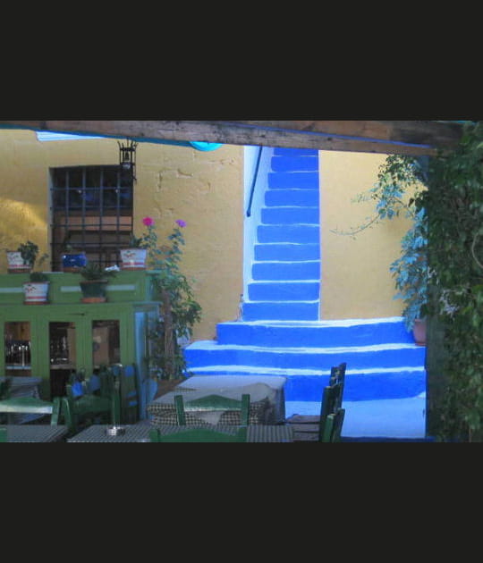 Le bleu en Gr&egrave;ce