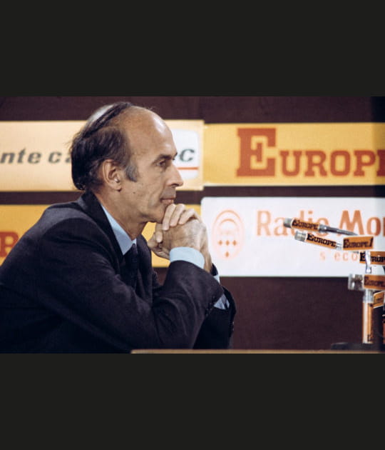 Val&eacute;ry Giscard d'Estaing candidat