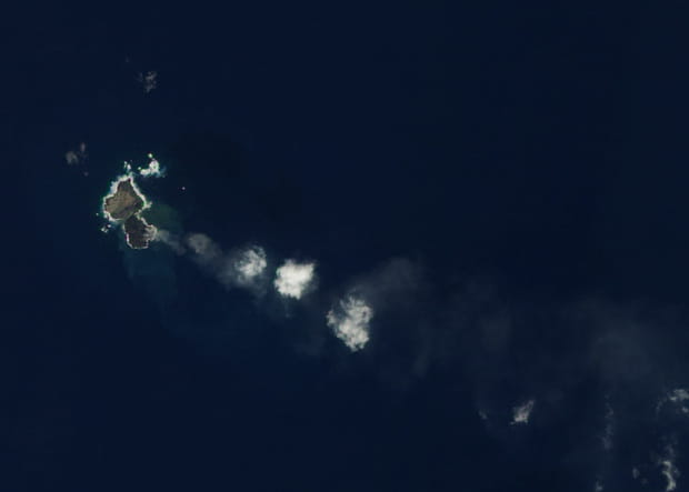 La naissance d'une île sur la Ceinture de Feu