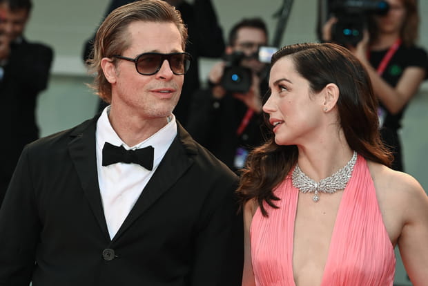 Brad Pitt au bras d'Ana de Armas