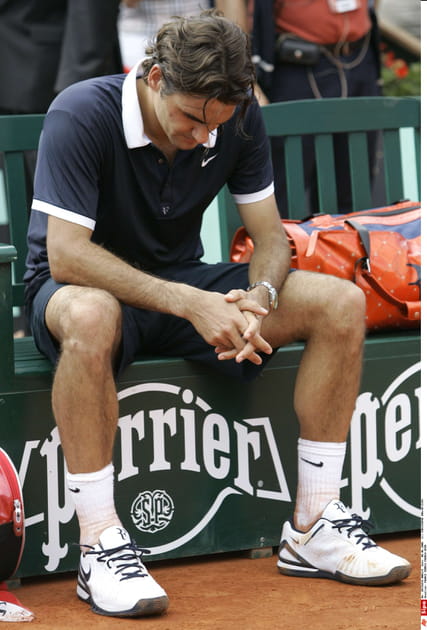 30&nbsp;photos qui montrent que Roger Federer &eacute;tait un immense champion&nbsp;: Impuissance &agrave; Roland-Garros