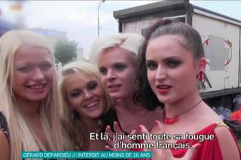 Gérard Depardieu, un sex-symbol en Russie