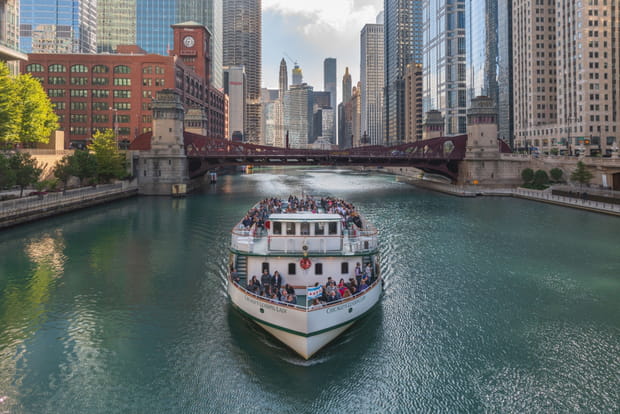 Chicago River, une croisière architecturale dans le Loop