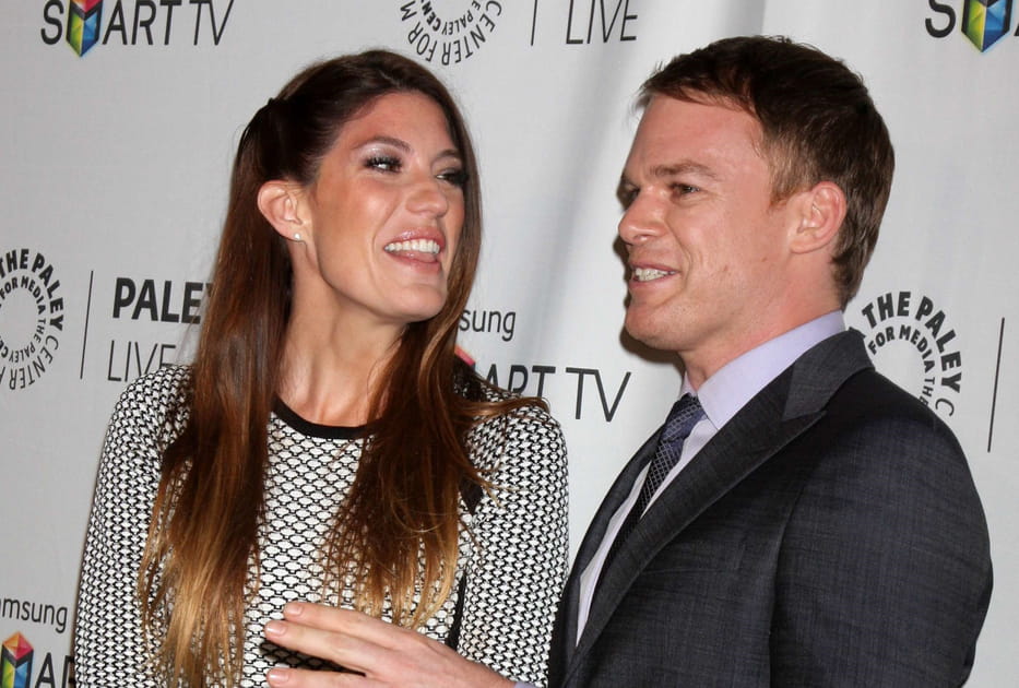 Michael C. Hall et Jennifer Carpenter (Dexter)